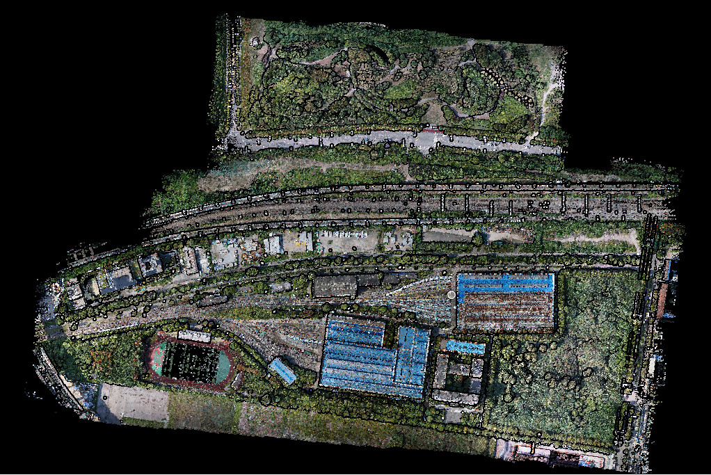 kasus perusahaan terbaru tentang Sistem Pemindaian LiDAR UAV Geosun GS-260X+Aplikasi Kamera untuk pembangunan Kota.
